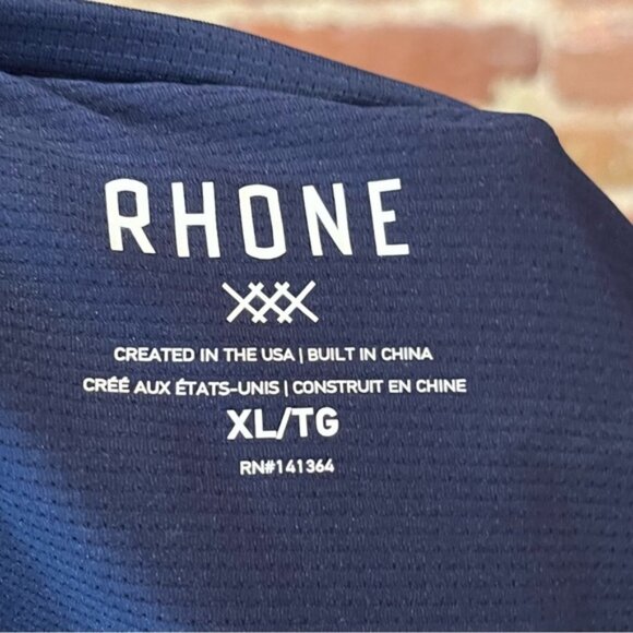 Rhone Swift Short 4 inch Lined Size XL Firelight Athletic - Picture 2 of 10